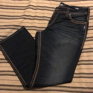 Silver Suki Fluid jeans size 16/32 straight leg